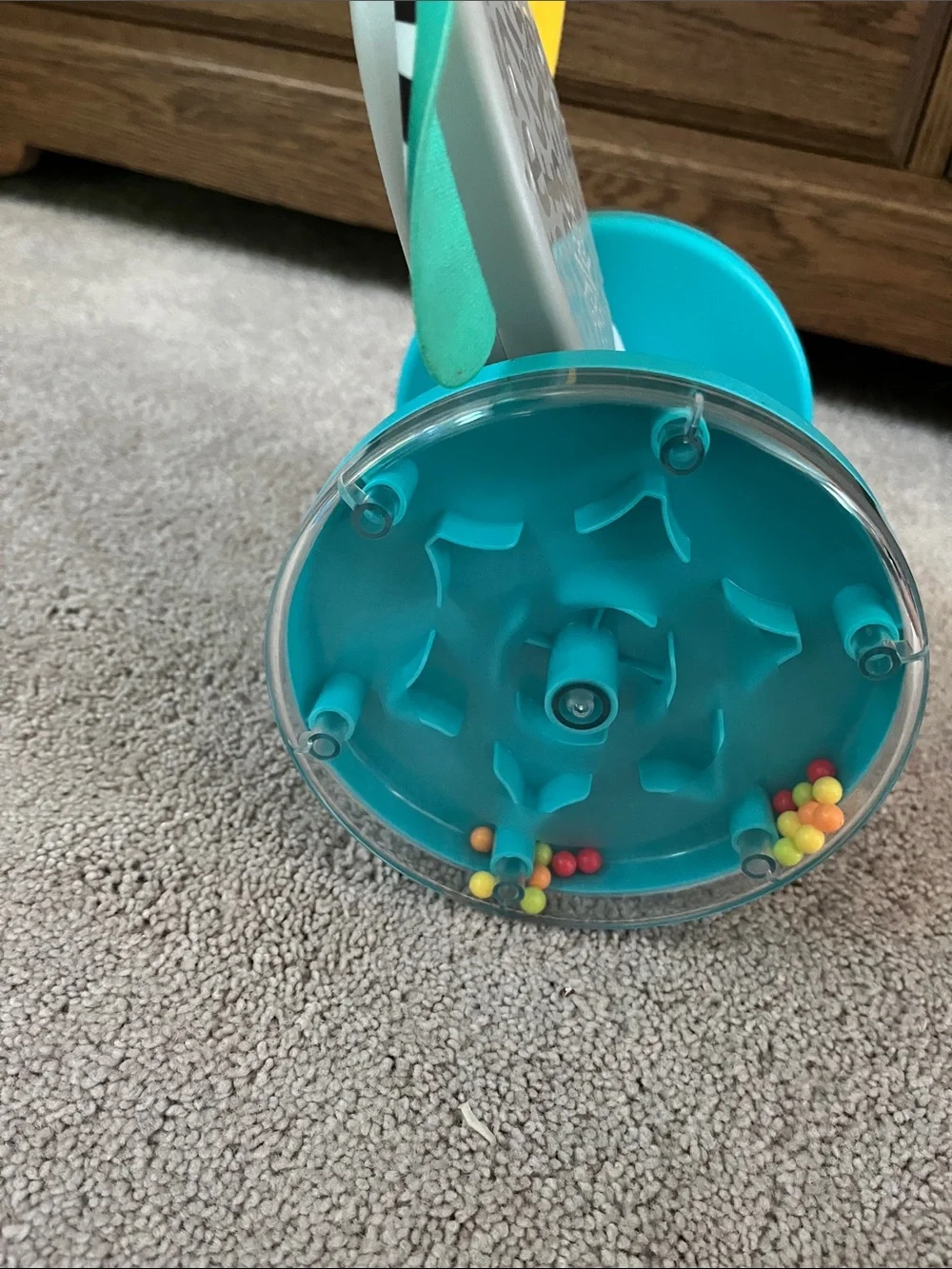 Teal Elephant Learning Activity Toy with Shape Buttons